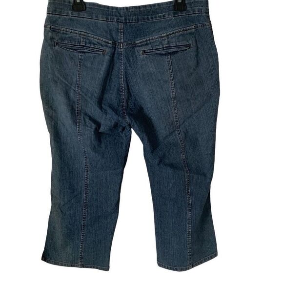 Pre Owned Women’s Adolfo Jeans Capri Sz 12 Casual Comfort Fashionable Style - Picture 3 of 13